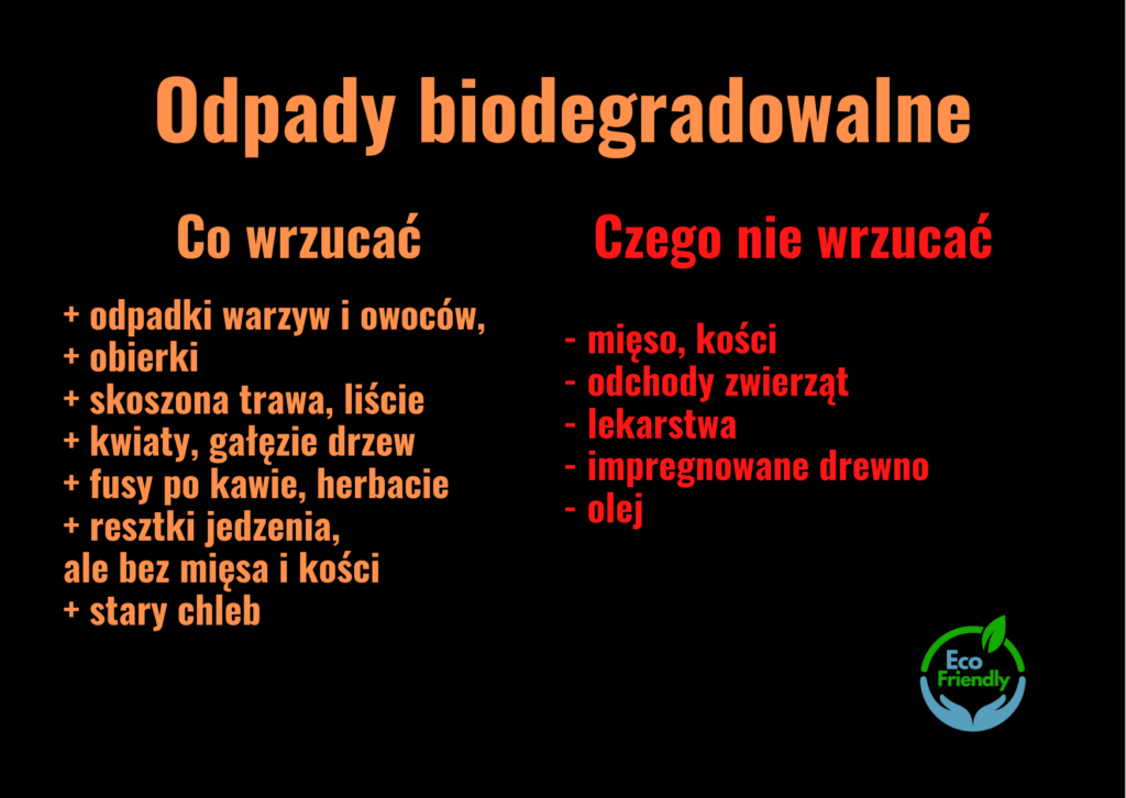 Odpady bio - segregowanie