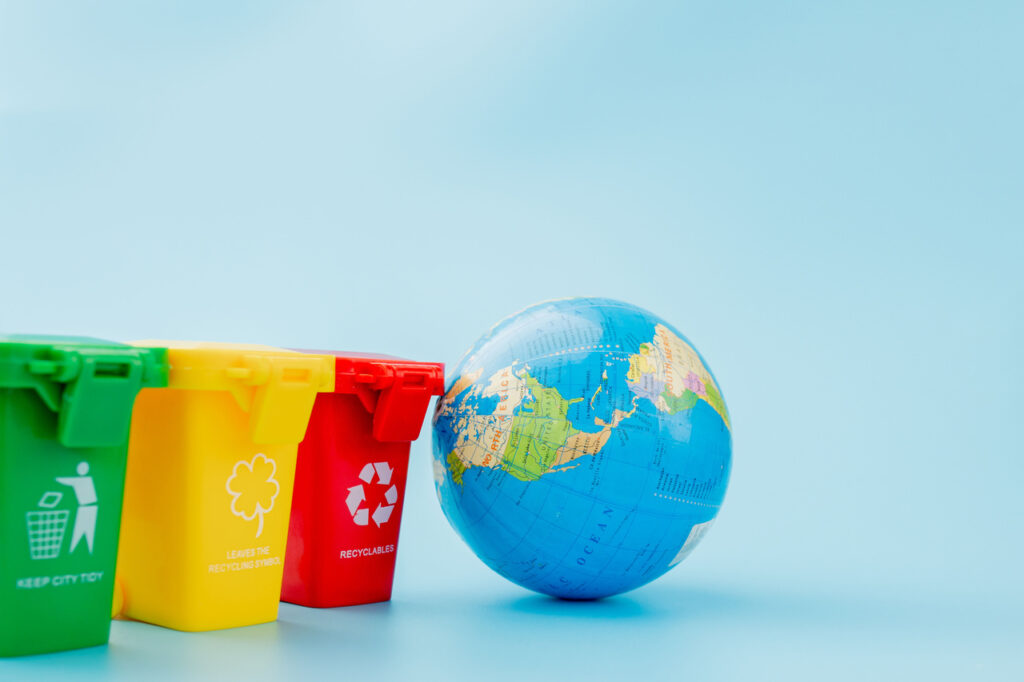 Segregowanie śmieci - środowisko