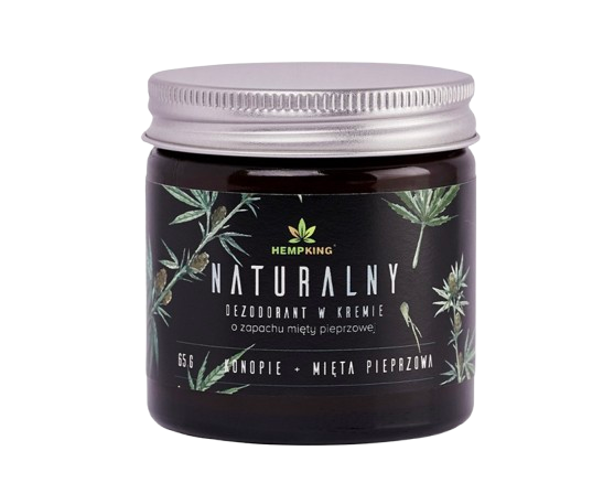 Dezodorant konopny Hempking - mieta z kodem rabatowym Biozdrowy