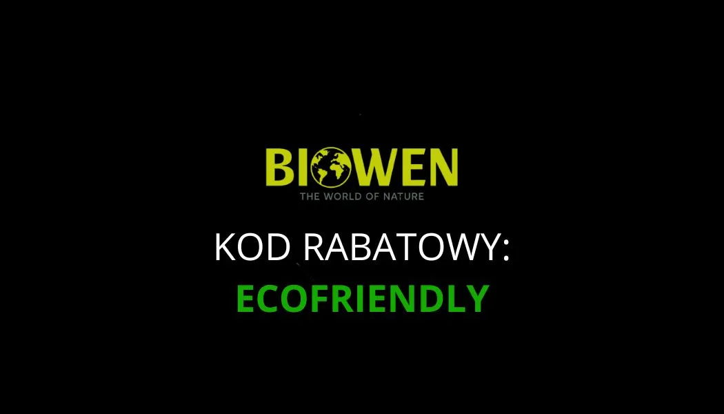 Biowen kod rabatowy to: ECOFRIENDLY
