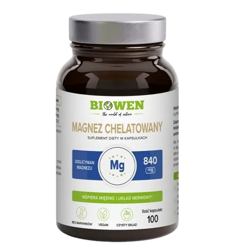 Magnez chelatowany od Biowen z kodem rabatowym
