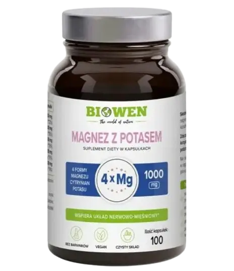Magnez z potasem - Biowen