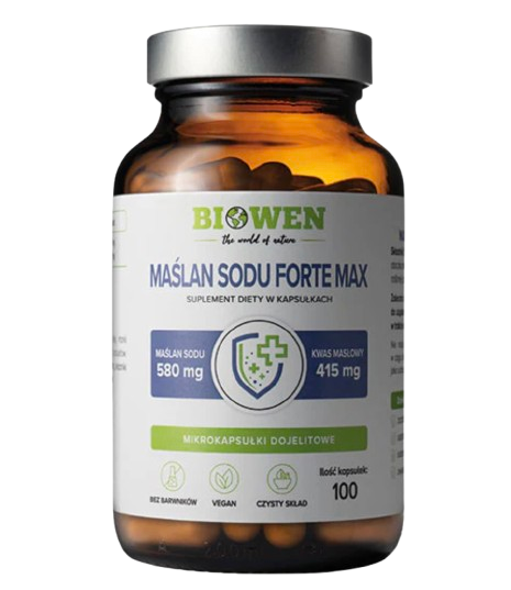 Maślan Sodu Forte Biowen - cena z kodem rabatowym