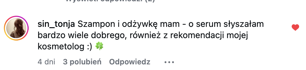 Opinia o szamponie Balance On