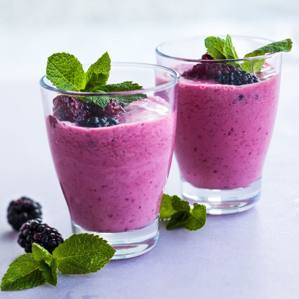 Przepisy BlendyGo - smoothie jagodowe