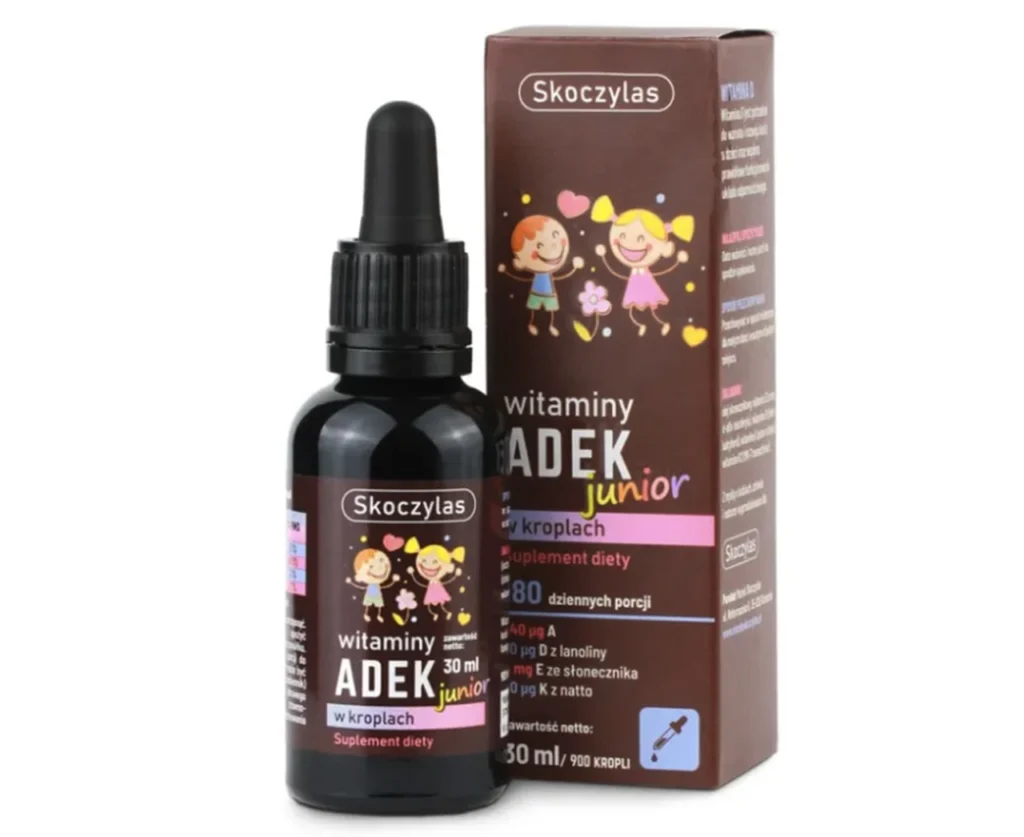 ADEK junior - suplement z kodem rabatowym Skoczylas