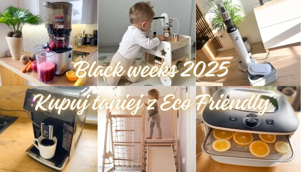Black Weeks, Black Friday 2025 - ceny, kody rabatowe od Eco Friendly