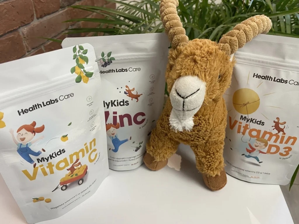 Dziecięca odporność w żelkach od Health Labs Care