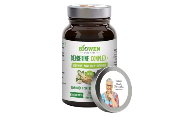 Berberyna Biowen - 3. miejsce w rankingu suplementów na odchudzanie