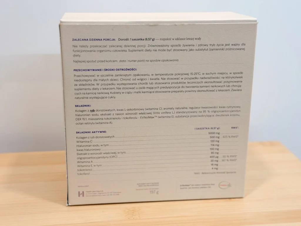 GlowMe Health Labs Care - opinie, skład