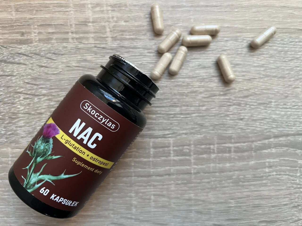 Glutation, NAC, ostropest Marek Skoczylas - opinie, cena, recenzja