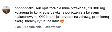 Opinia klienta o kolagenie NOYO