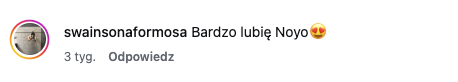 Opinie klienta o NOYO Pharm - Instagram Eco Friendly