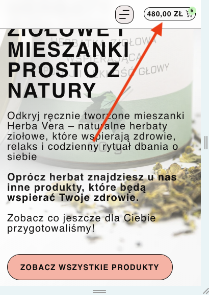 Herba Vera - koszyk zakupowy